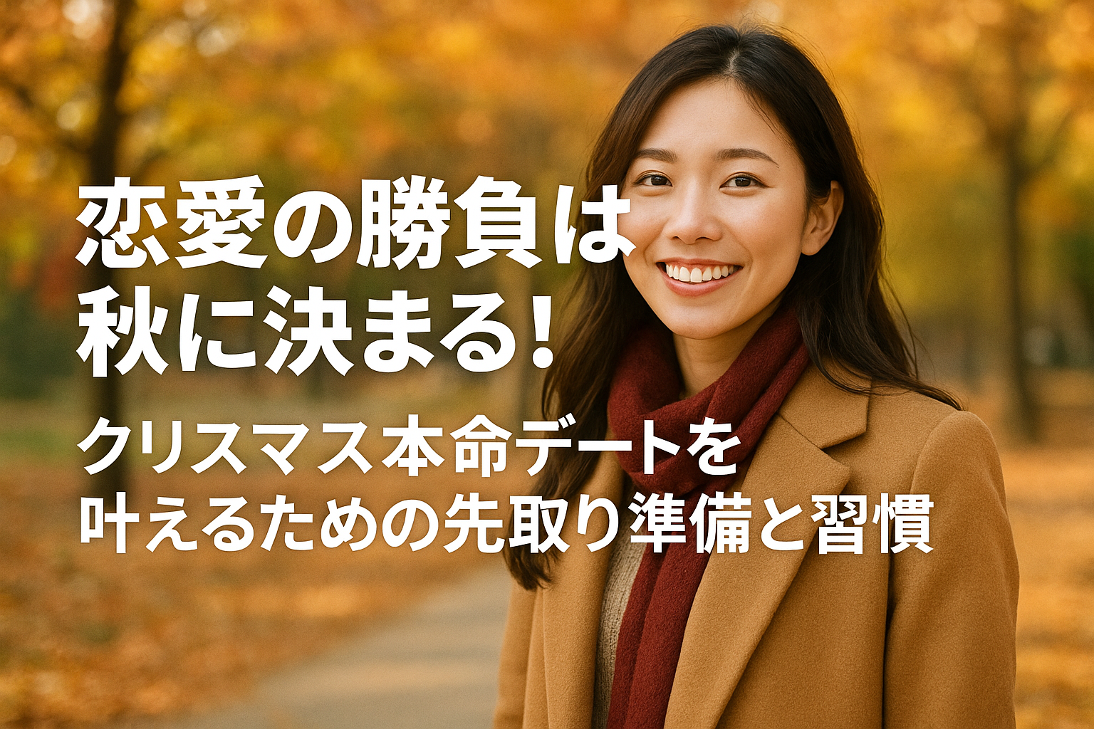 恋愛の勝負は秋に決まる！クリスマス本命デートを叶えるための先取り準備と習慣